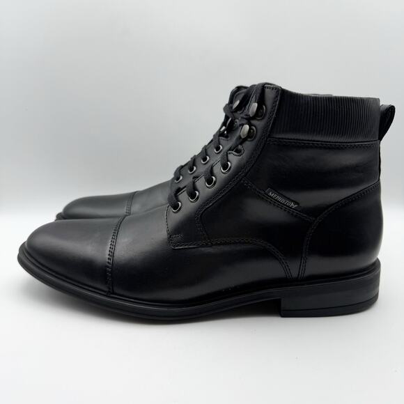 Mephisto Mens Kolby Dress Ankle Boot US 11 M EU 45 Black Leather NWOB - Picture 7 of 11